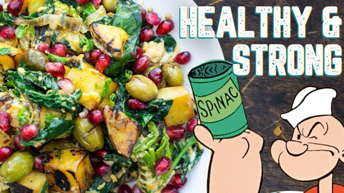 Spinach, Eggs, and Potatoes: PERFECT Recipe for Breakfast, Lunch, or Dinner! Spinach, Eggs, and Potatoes: PERFECT Recipe for Breakfast, Lunch, or Dinner!