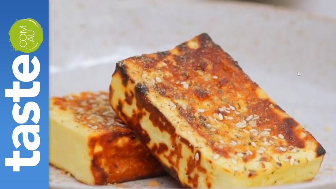 How to grill haloumi on the BBQ | taste.com.au