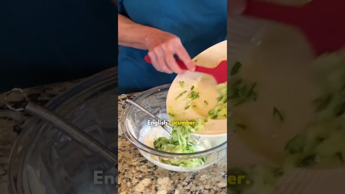 Cool Salad Idea! Cucumber Yogurt Cacik | Mediterranean Turkish Delight Cool Salad Idea! Cucumber Yogurt Cacik | Mediterranean Turkish Delight