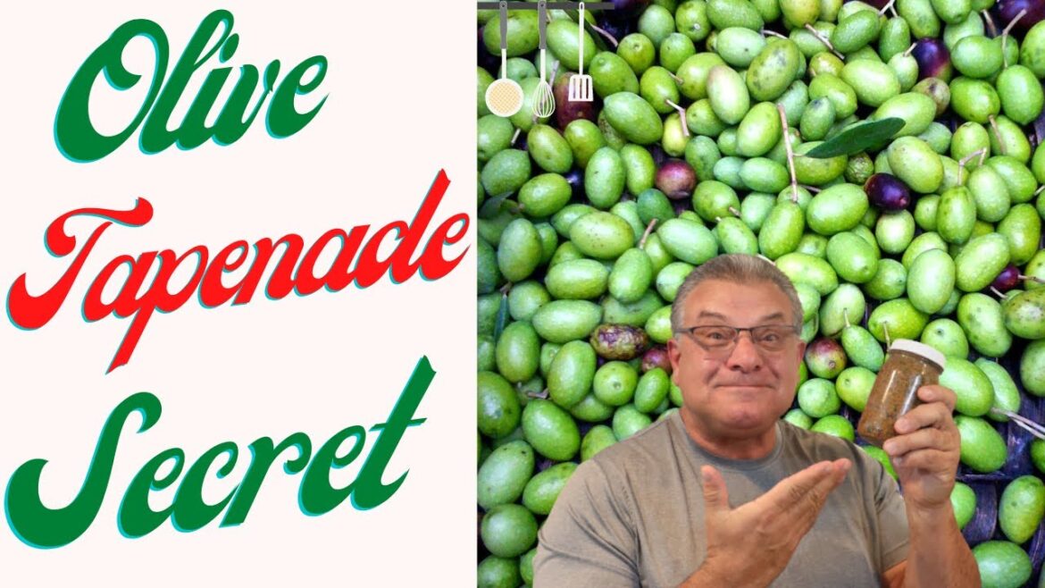 How to make an Italian Olive Tapenade