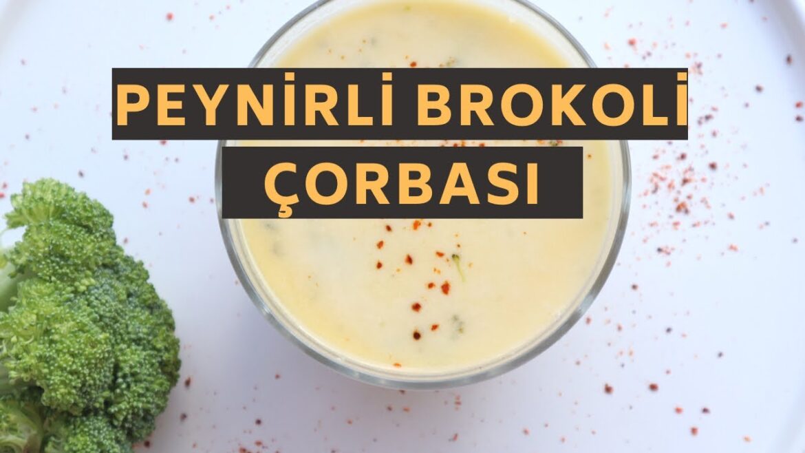 Peynirli Brokoli Çorbası | Keto Broccoli Soup