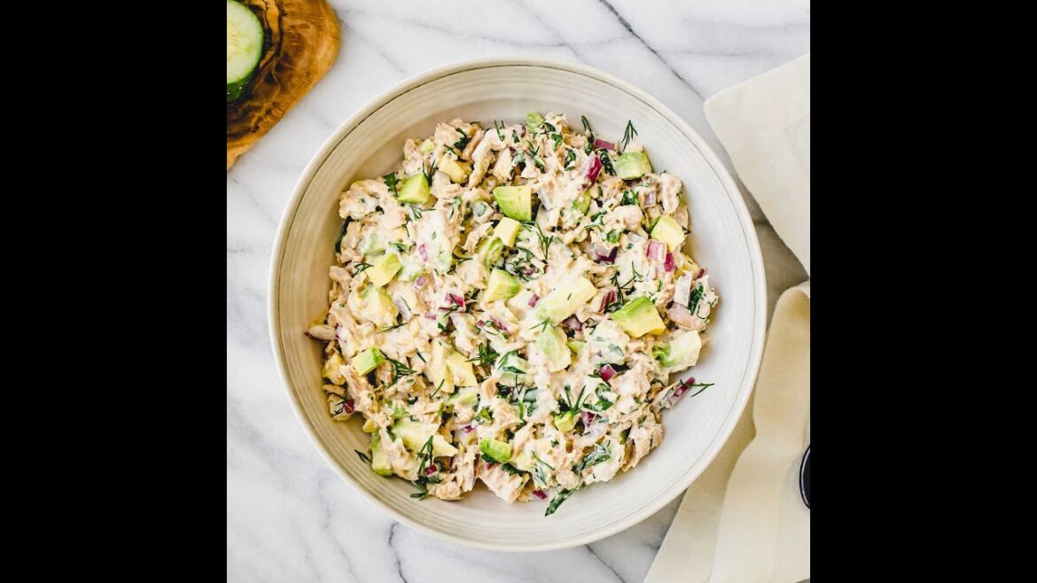 How To Make Tuna Salad With Greek Yogurt Instead Of Mayo #shorts #howto #food
