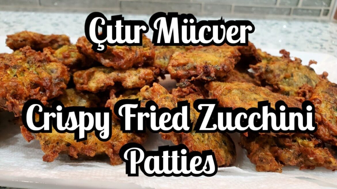 Çıtır Mücver - Turkish Crispy Fried Zucchini Patties