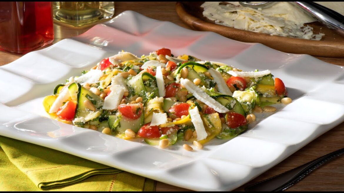 Mediterranean Zucchini Salad