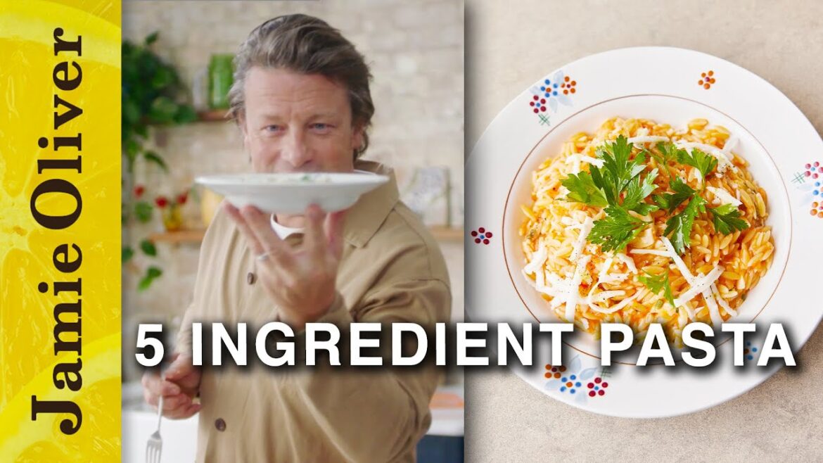 5 Ingredient Mediterranean Pasta | Jamie Oliver. 5 Ingredient Mediterranean Pasta | Jamie Oliver.