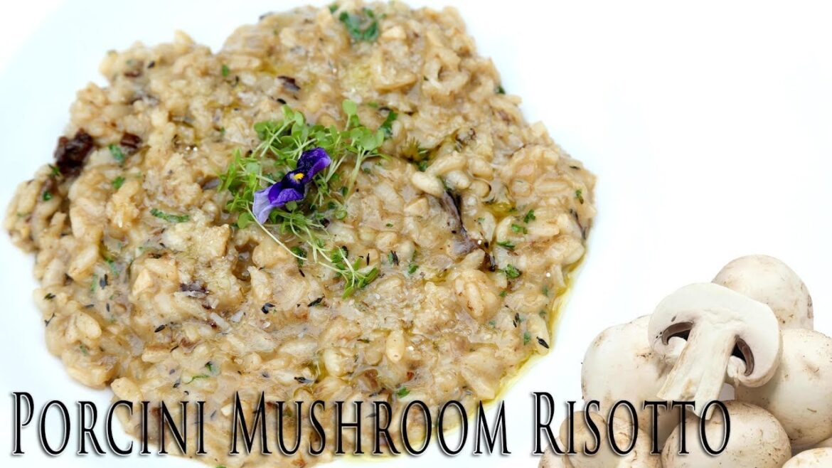 Porcini Mushroom Risotto | Italian Recipe | Healthy Recipe | Novotel Recipe | Cook Book In Hyderabad