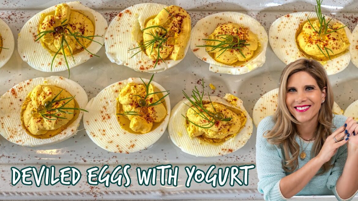 Creamy and Healthy Deviled Eggs with Yogurt Recipe Creamy and Healthy Deviled Eggs with Yogurt Recipe