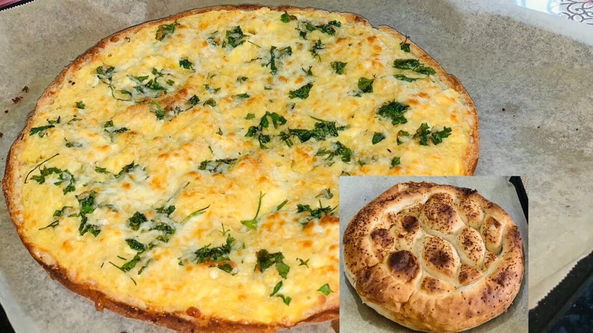 PEYNİRLİ PİDE TARİFİ ✅ TURKISH PIDE RECIPE | پیده پنیری ترکی از نان حاضر PEYNİRLİ PİDE TARİFİ ✅ TURKISH PIDE RECIPE | پیده پنیری ترکی از نان حاضر