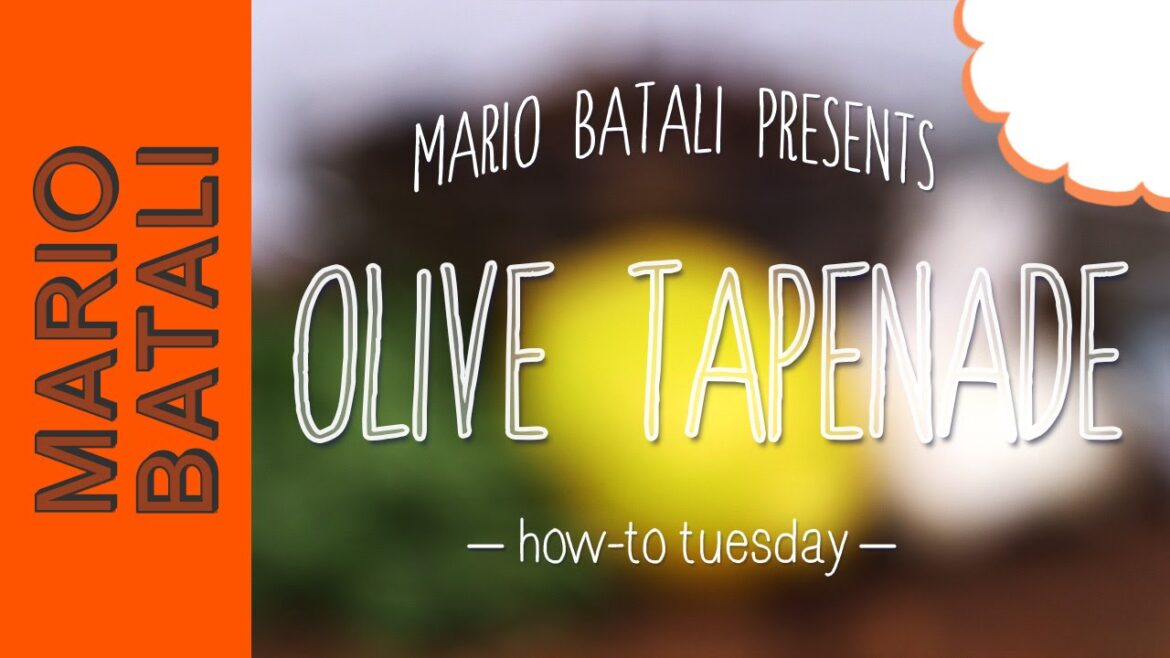 How to Make Olive Tapenade