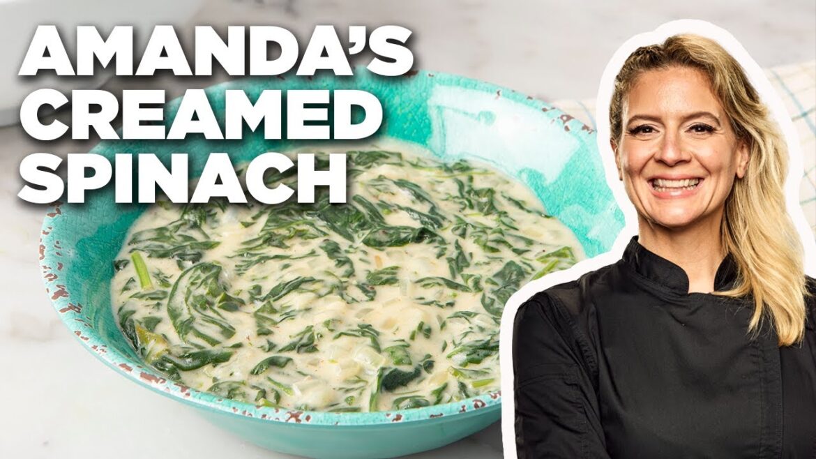 Amanda Freitag's Creamed Spinach | Food Network