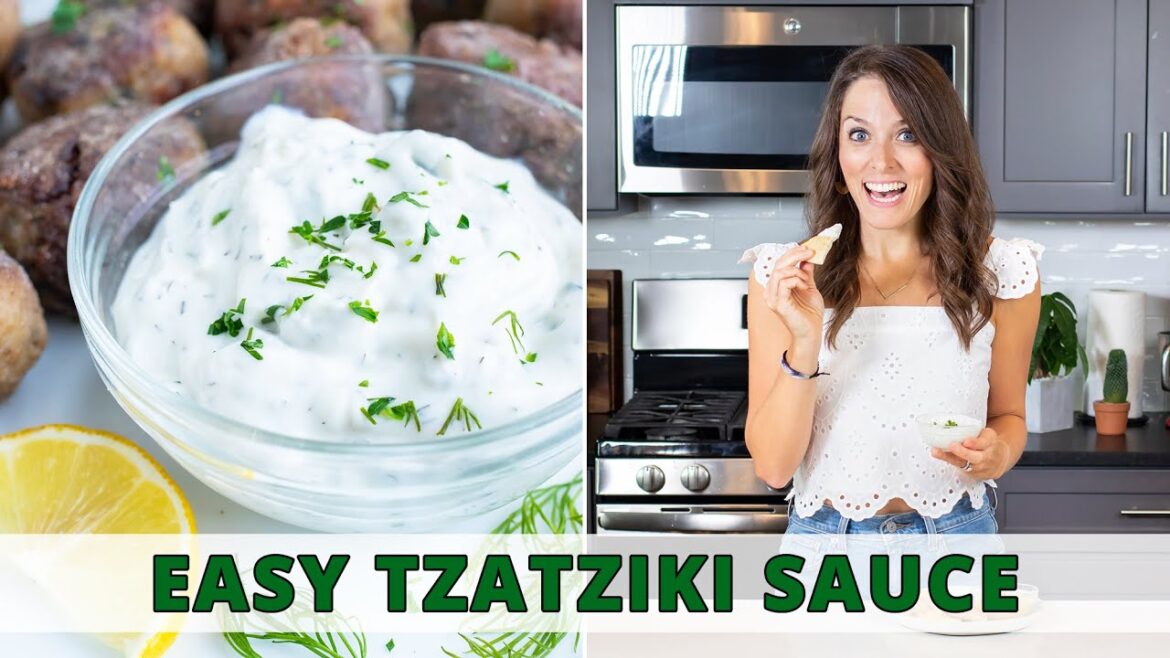 How to Make the BEST Tzatziki Sauce at Home! How to Make the BEST Tzatziki Sauce at Home!