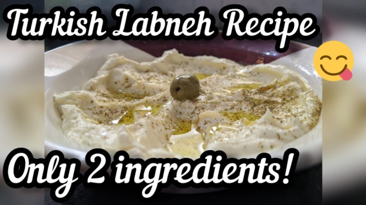 Turkish Labneh Recipe || Strained Greek Yoghurt || Only 2 Ingredients! || Turkish Labneh Recipe || Strained Greek Yoghurt || Only 2 Ingredients! ||