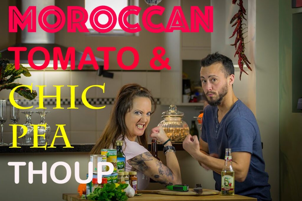 Moroccan Tomato & Chicpea Soup VEGAN