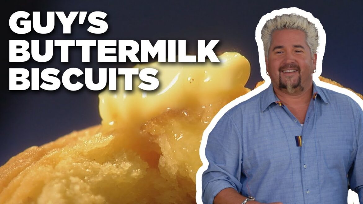 Guy Fieri's Buttermilk Biscuits | Guy's Big Bite | Food Network