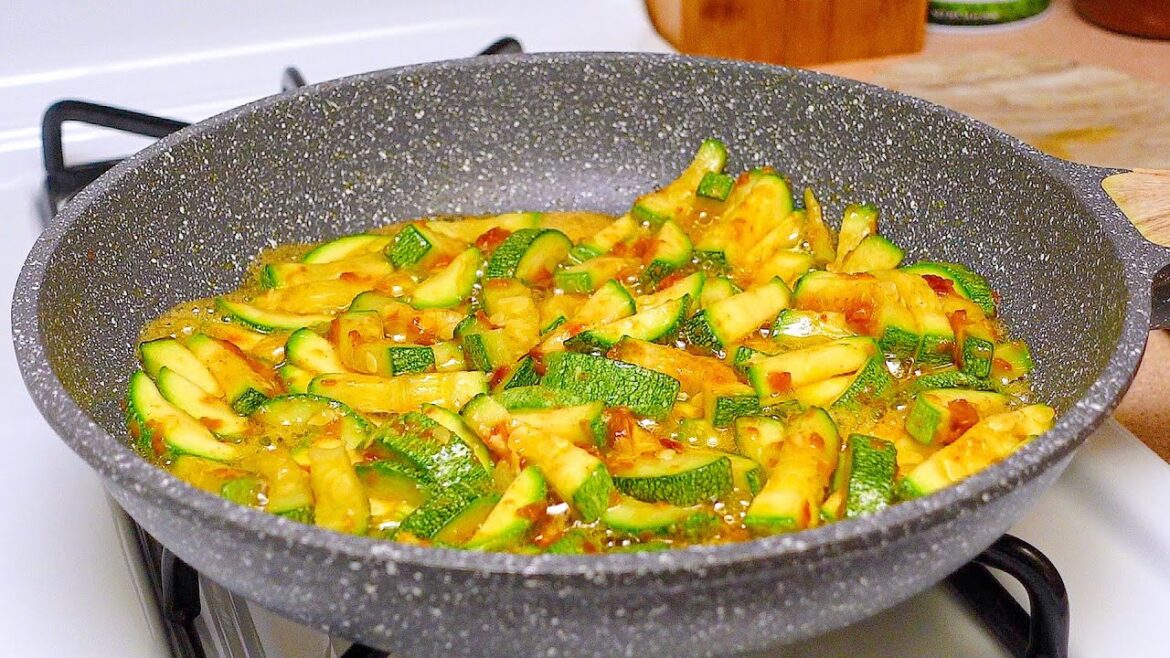 Ich habe noch nie so leckere Zucchini gegessen! – schnell und einfach Ich habe noch nie so leckere Zucchini gegessen! - schnell und einfach