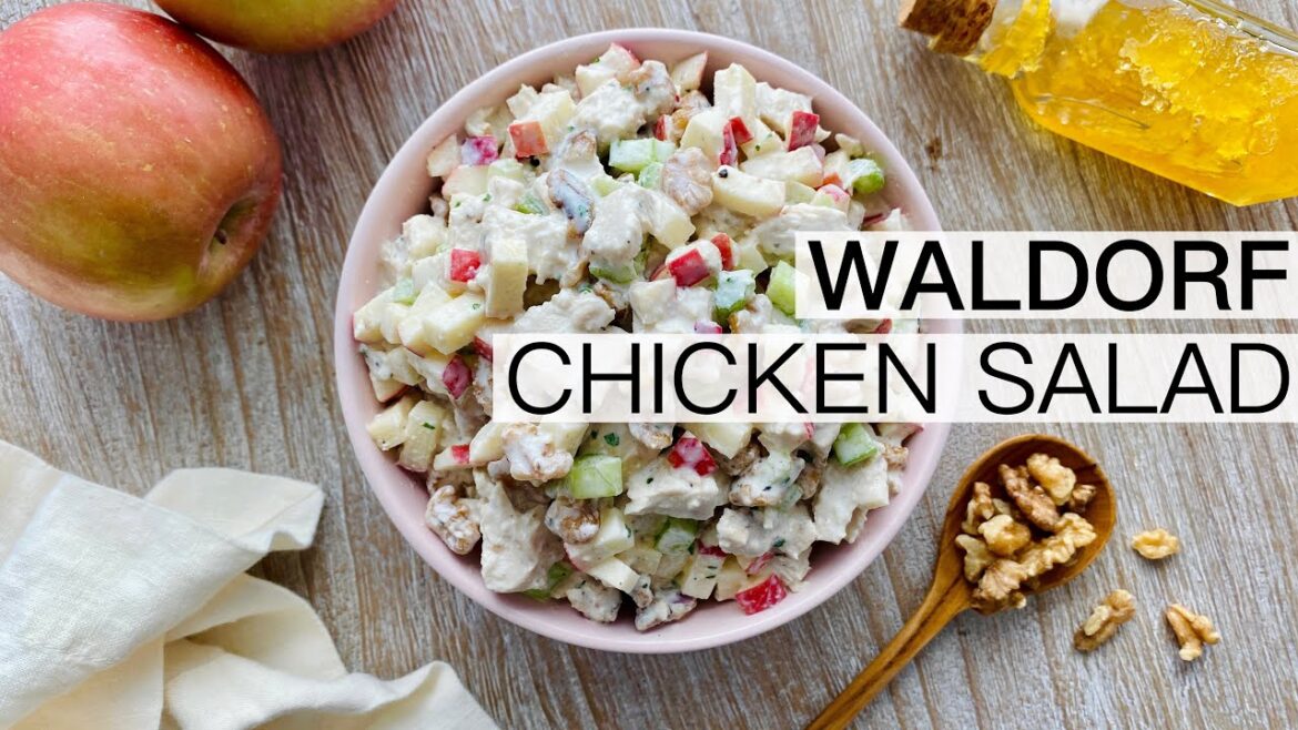 HEALTHY WALDORF CHICKEN SALAD HEALTHY WALDORF CHICKEN SALAD