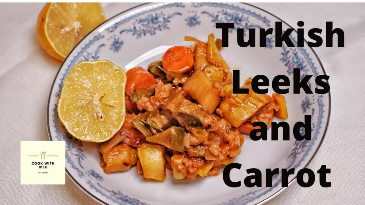Leeks With Carrot And Rice – Healthy Vegetarian Turkish Recipes Leeks With Carrot And Rice - Healthy Vegetarian Turkish Recipes