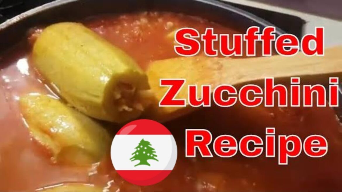 Learn how to make authentic Lebanese stuffed zucchini kousa mahshi