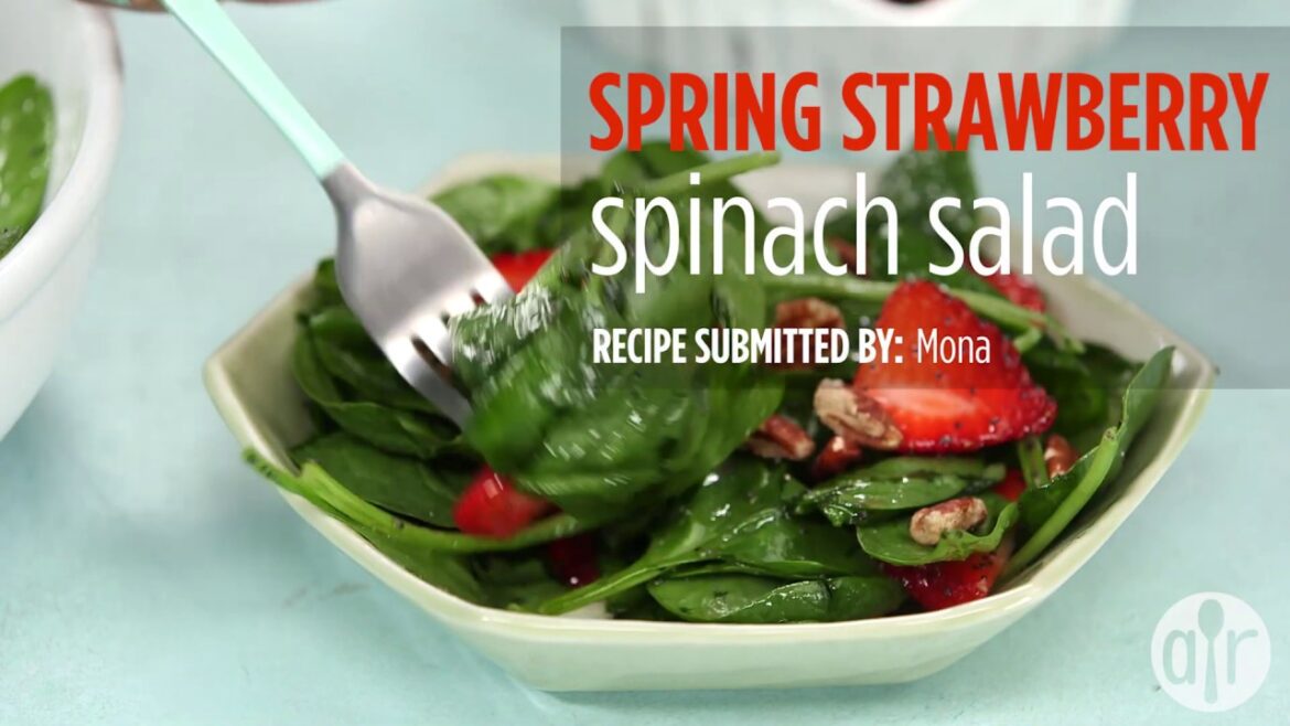 How to Make Spring Strawberry Spinach Salad | Salad Recipe | Allrecipes.com