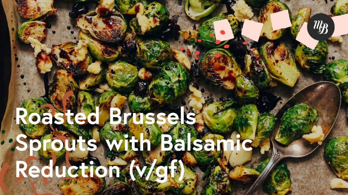 Roasted Brussels Sprouts with Balsamic Reduction | Minimalist Baker Recipes Roasted Brussels Sprouts with Balsamic Reduction | Minimalist Baker Recipes