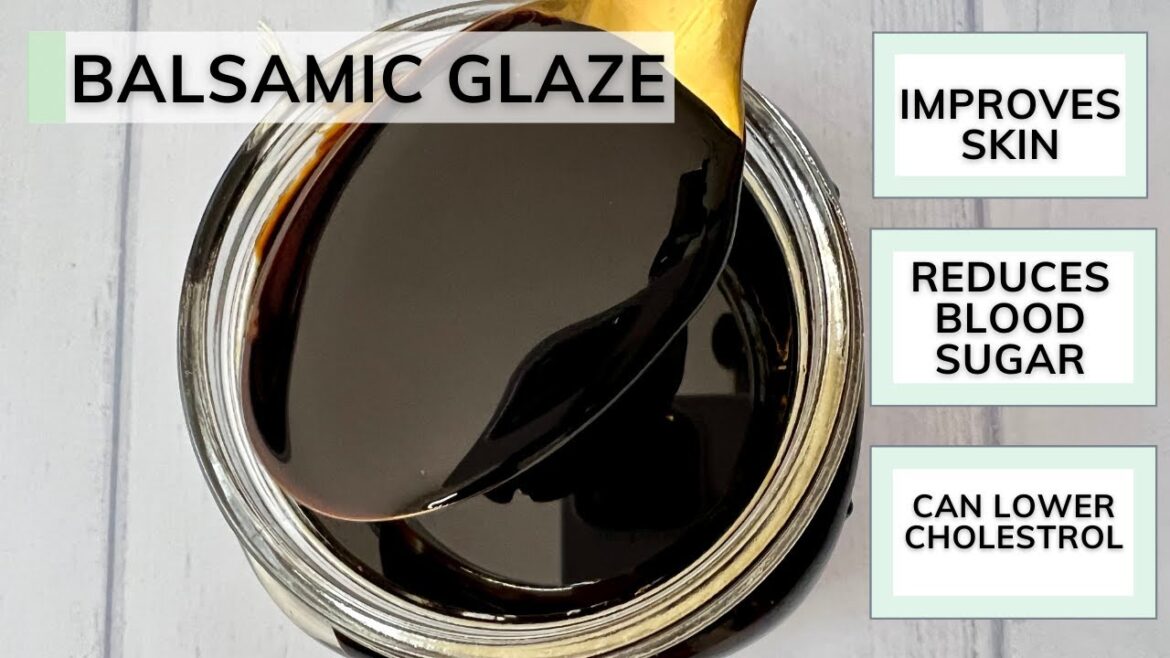 How to Make Balsamic Glaze | Balsamic Reduction Recipe without Sugar | #Shorts