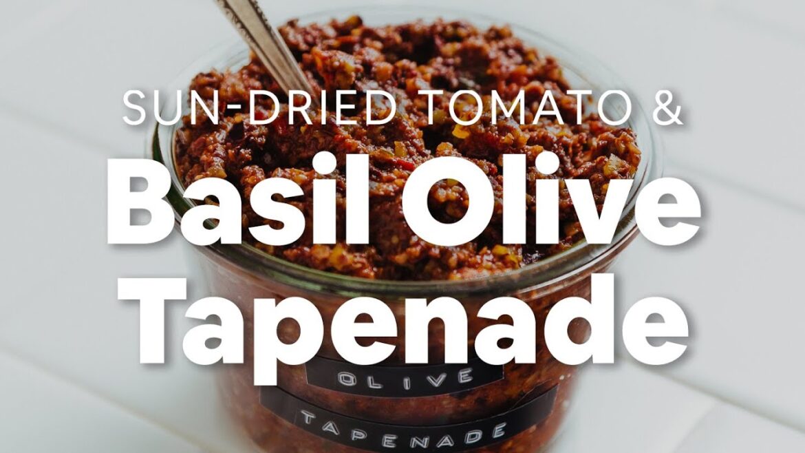 Sun-Dried Tomato & Basil Olive Tapenade | Minimalist Baker Recipes Sun-Dried Tomato & Basil Olive Tapenade | Minimalist Baker Recipes