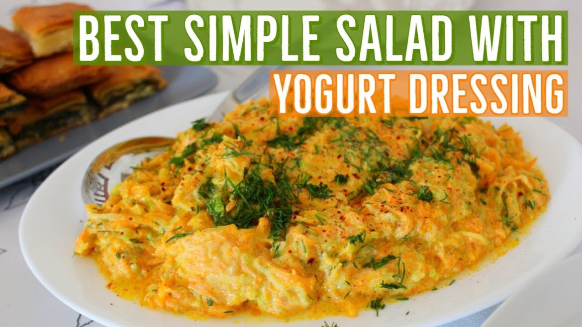 Best Salad With Simple Ingredients! | Carrot & Zucchini Salad By Aysenur Altan