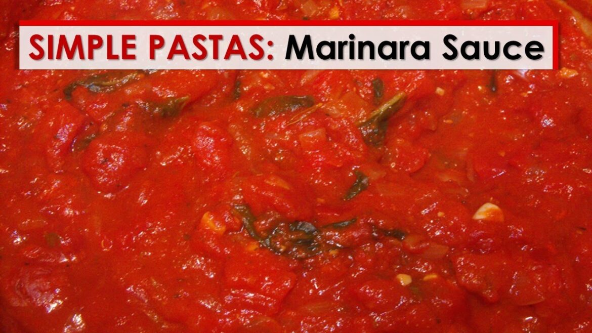 Marinara Sauce Recipe