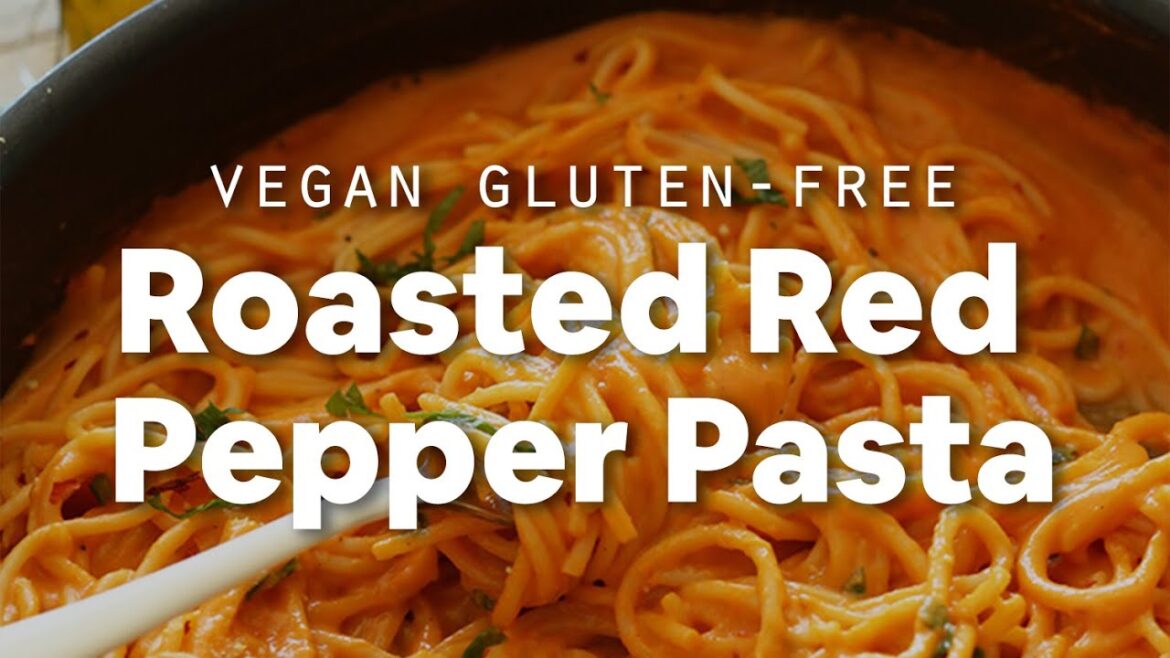 Vegan Roasted Red Pepper Pasta (GF) | Minimalist Baker Recipes Vegan Roasted Red Pepper Pasta (GF) | Minimalist Baker Recipes