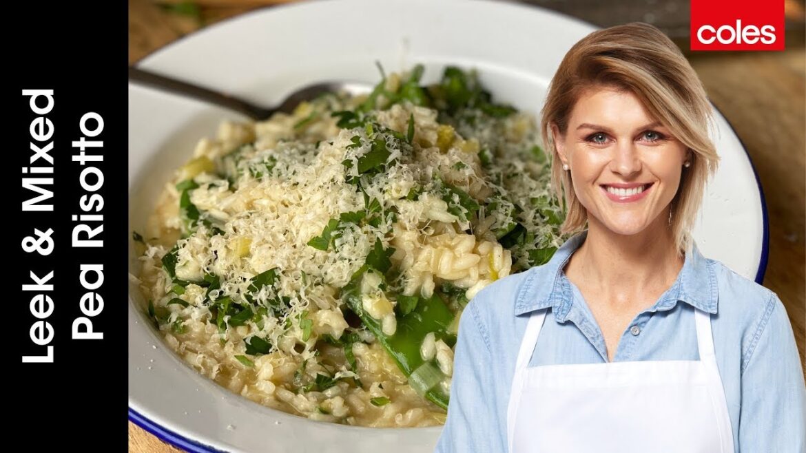 Leek & Mixed Pea Risotto