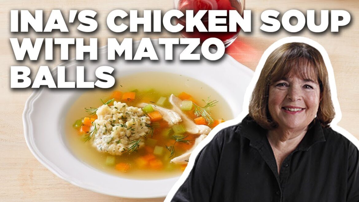 Ina Garten’s Chicken Soup with Matzo Balls | Barefoot Contessa | Food Network Ina Garten's Chicken Soup with Matzo Balls | Barefoot Contessa | Food Network