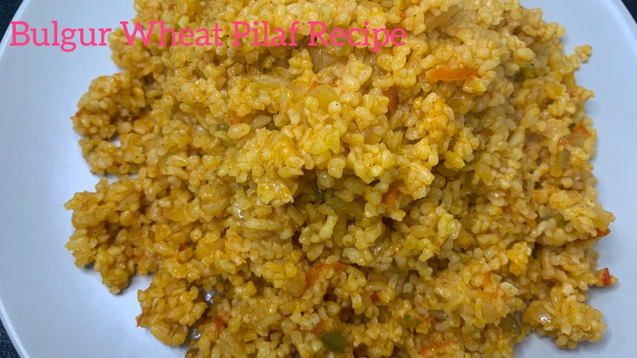 How To Make Turkish Bulgar Rice Bulgur wheat pilaf Recipe Turkish