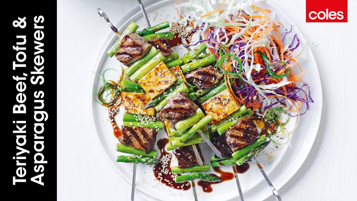 Teriyaki Beef Skewers