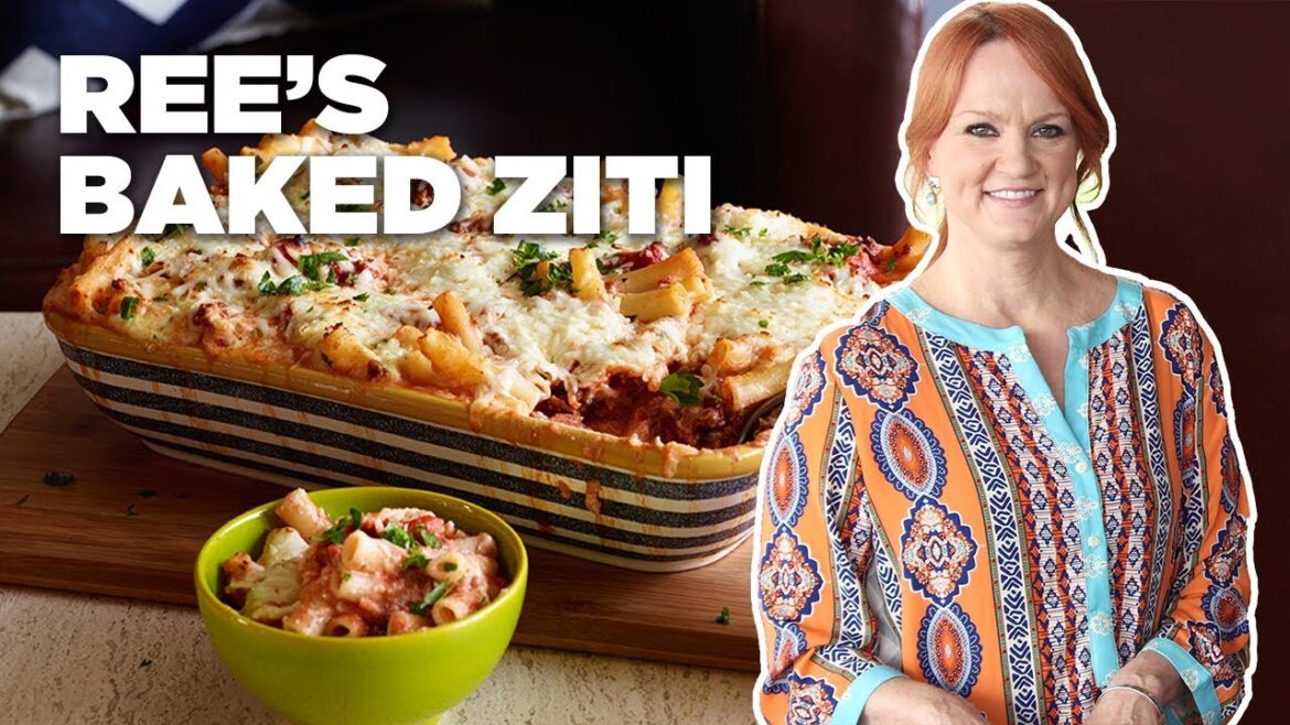 Cheesy Baked Ziti with Ree Drummond | The Pioneer Woman | Food Network Cheesy Baked Ziti with Ree Drummond | The Pioneer Woman | Food Network