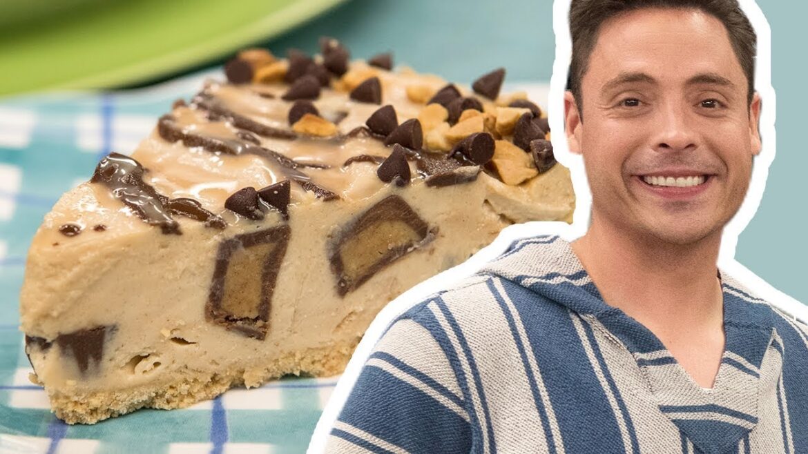 Jeff Mauro Makes a No-Bake Chocolate-Peanut Butter Pie | The Kitchen | Food Network