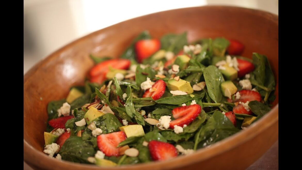 Kelly’s Strawberry Spinach Salad Kelly's Strawberry Spinach Salad