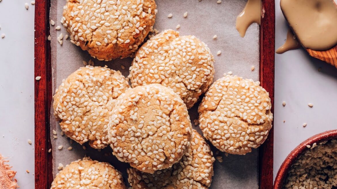 Easy Tahini Cookies | Minimalist Baker Recipes Easy Tahini Cookies | Minimalist Baker Recipes