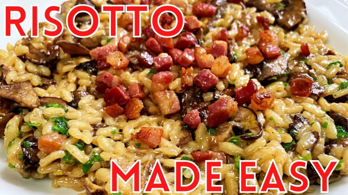 The Easy way to Italian Mushroom Risotto The Easy way to Italian Mushroom Risotto