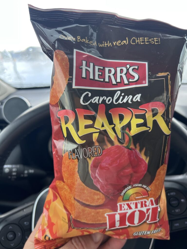 Herr’s Carolina Reaper Cheetos