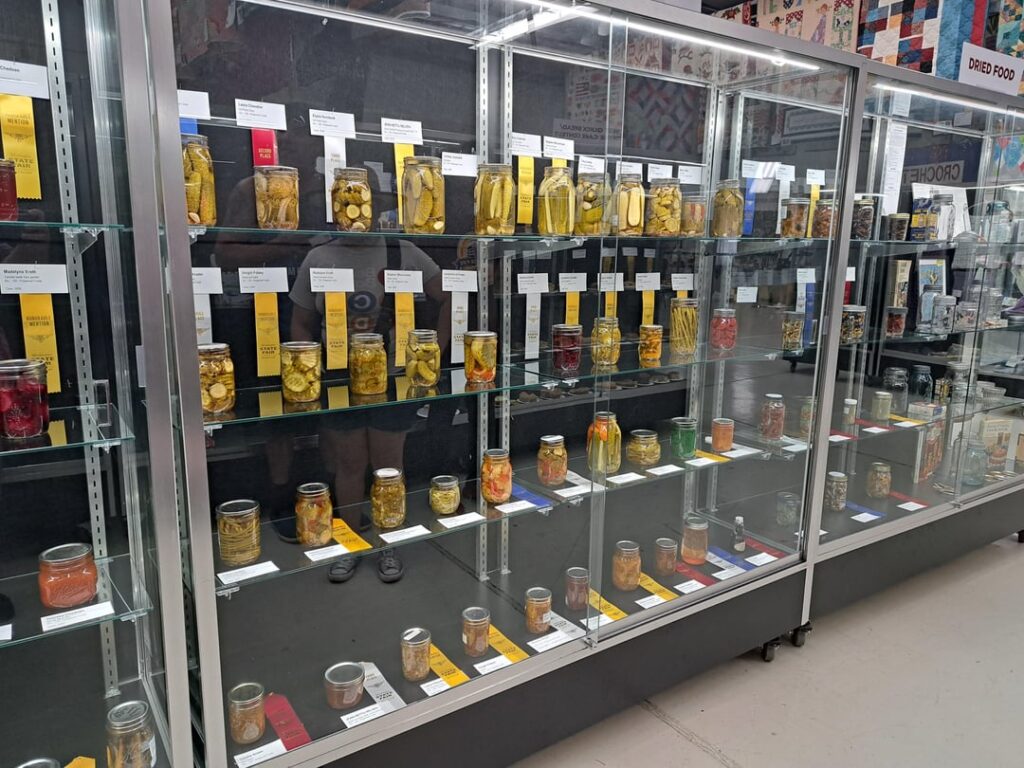 The Washington State Fair is ongoing right now. wanted to share some highlights of the canning section