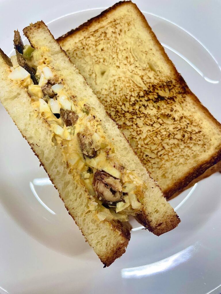 Sprats sandwich
