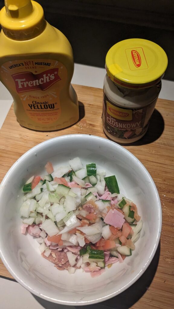 Made a sandwich fillert