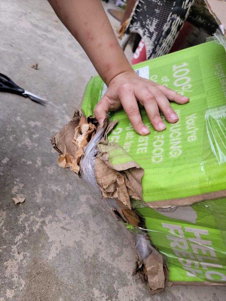 Two weeks getting boxes that look like this