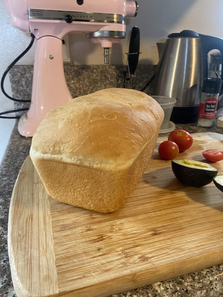 Made some bread that looked good from the outside, but the inside just sort of…smooshed when I cut into it. Inside temps were 196F when I pulled it out so I figured it was cooked. Did it need more time? What happened?