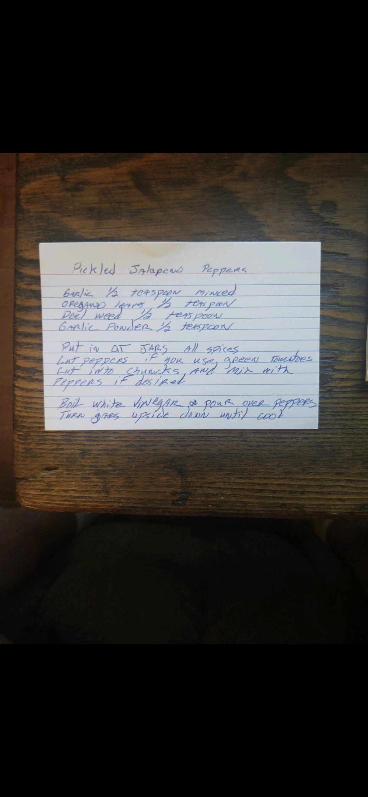 Has anyone seen a recipe like this