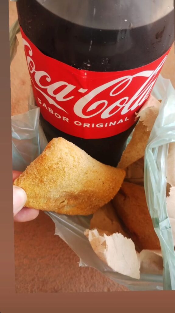 Crunchy Chips with Coca Cola