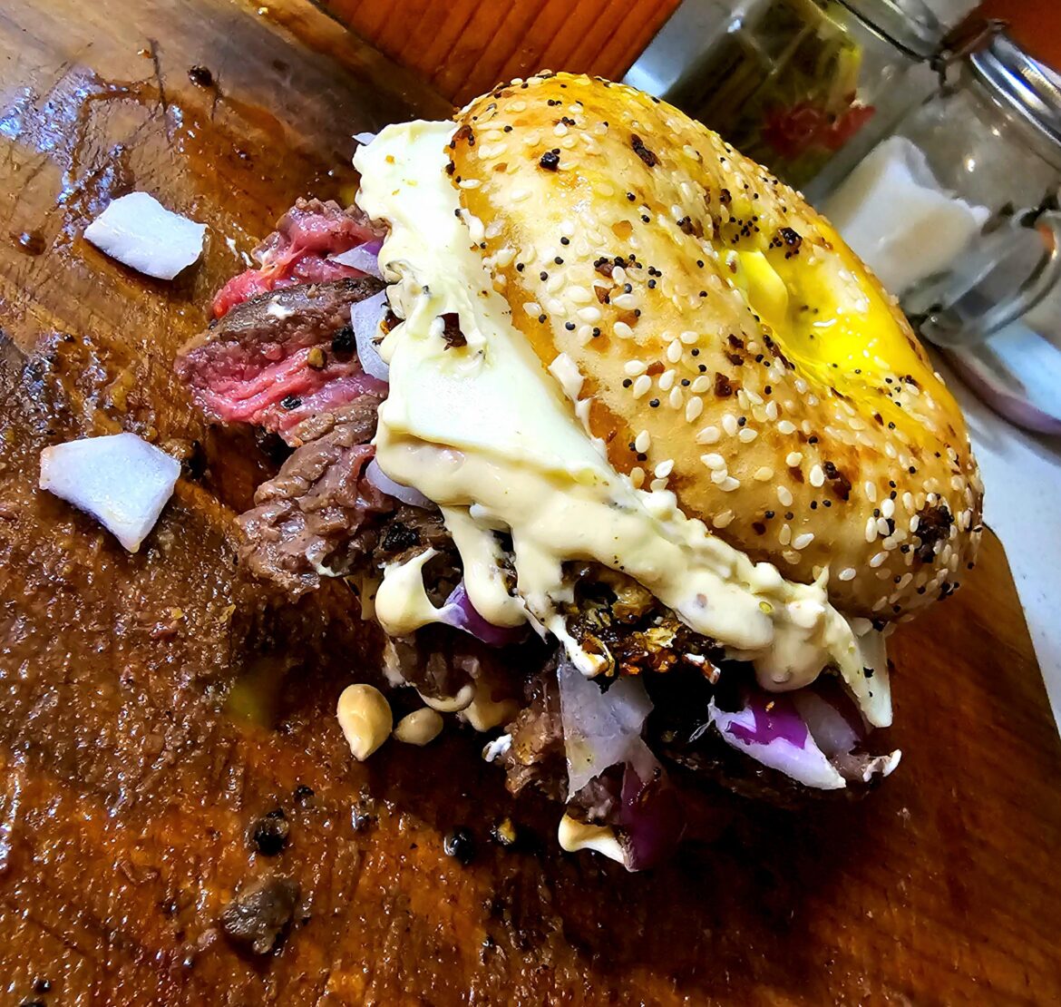 Steak/Egg/Cheese Bagel