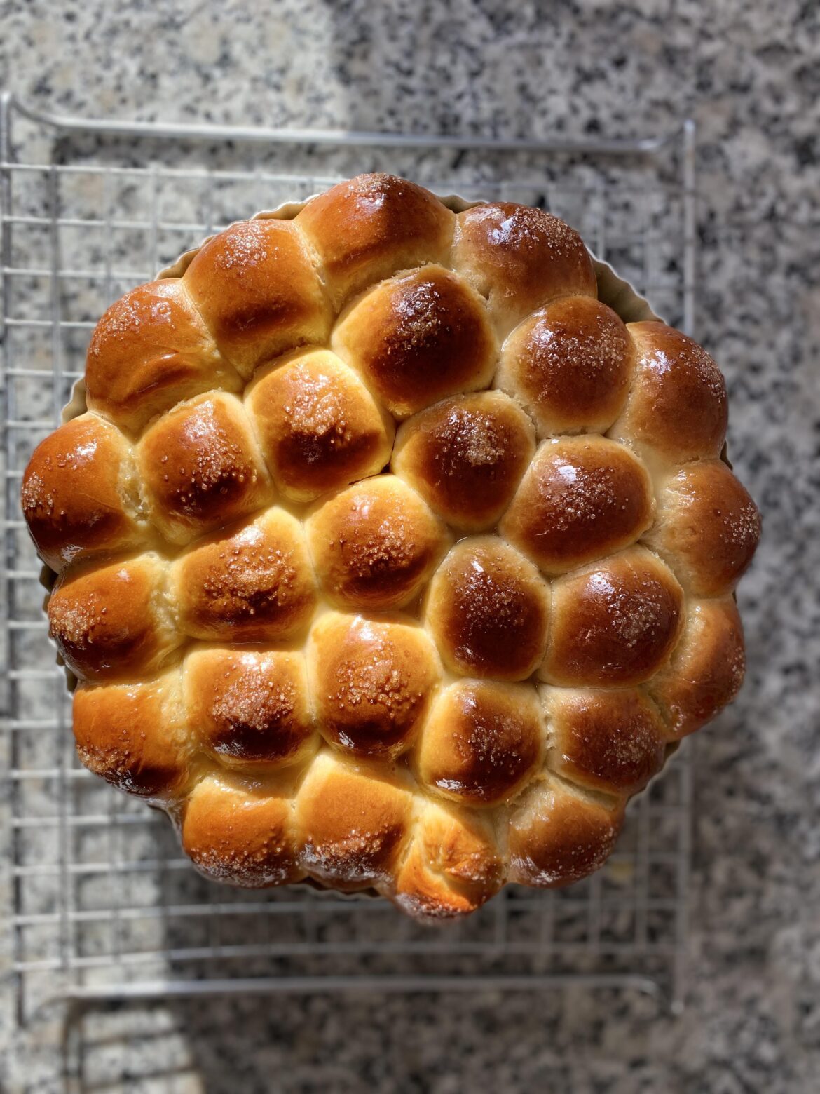 Rate my Beehive Challah bread 🫶 #bread