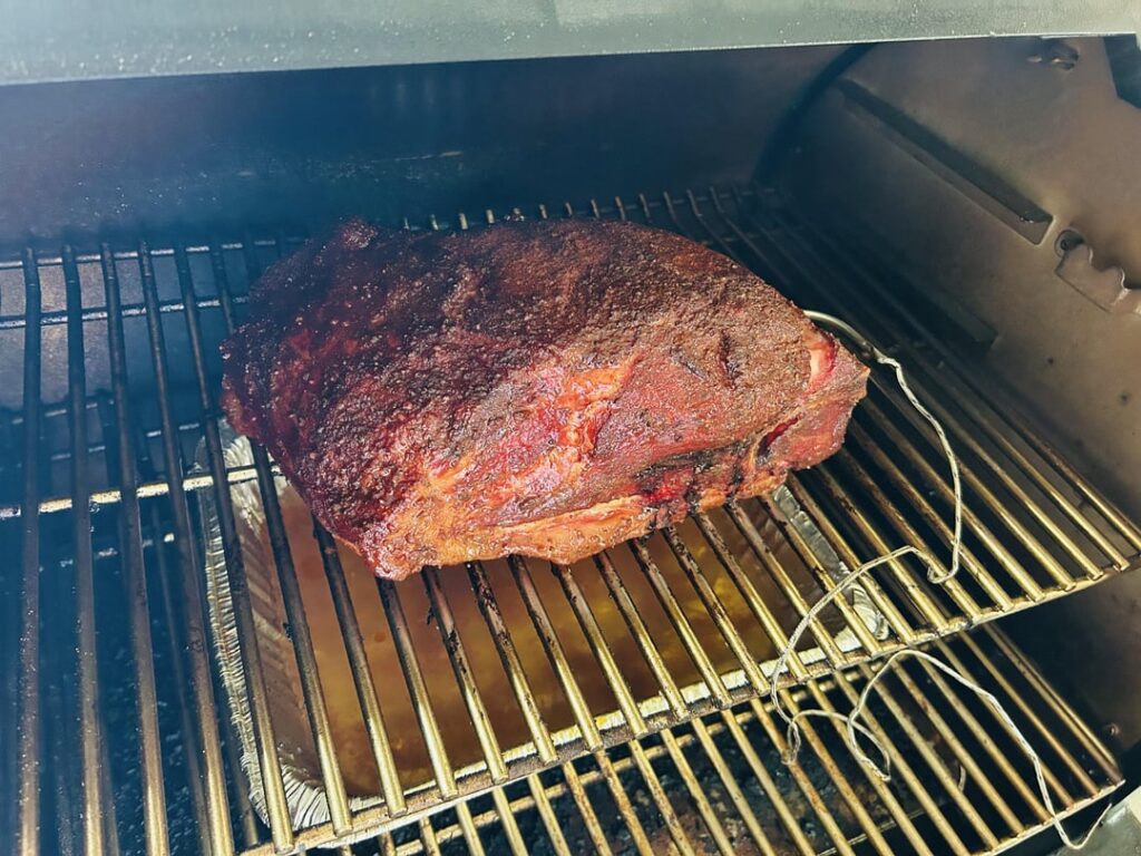 First Pork Butt for Lions Game