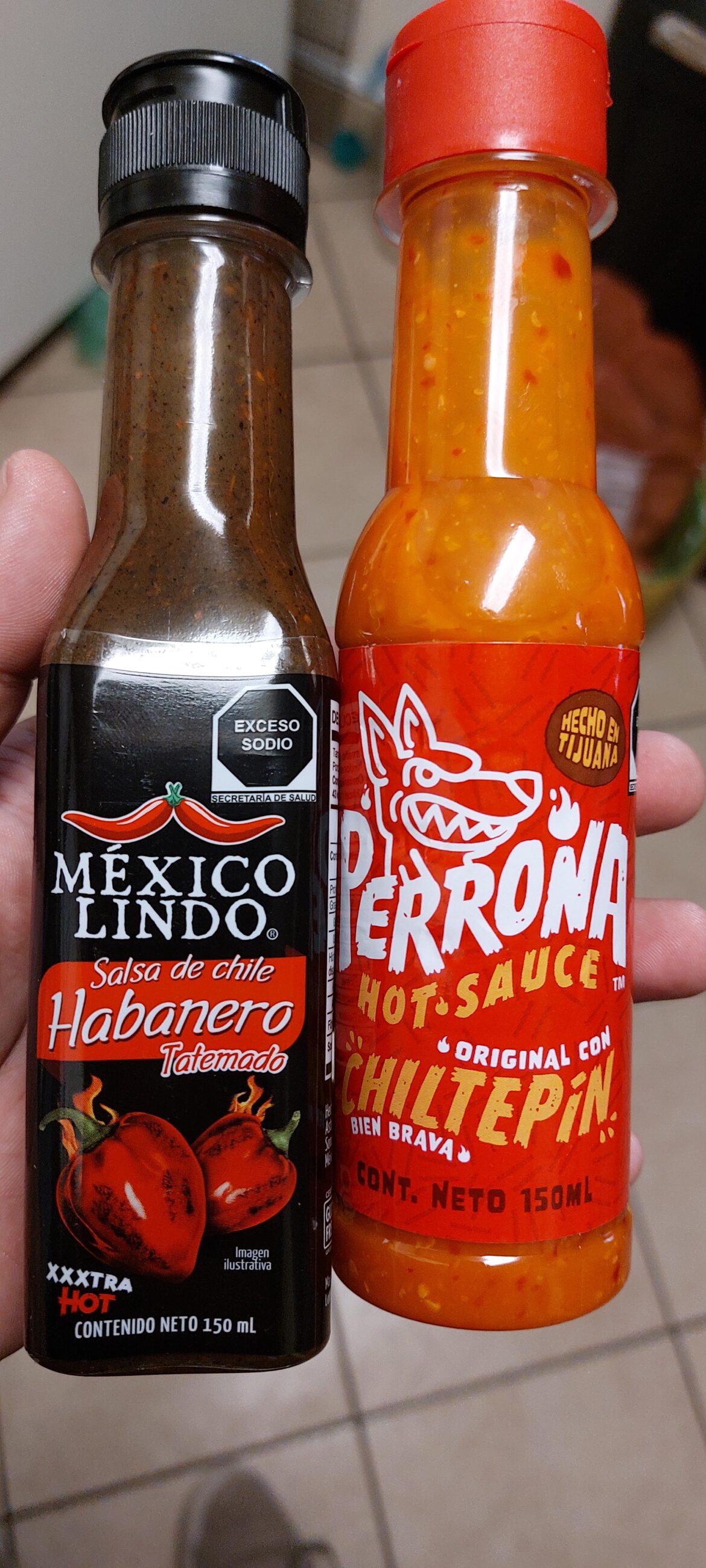 If you have a Mexican market nearby, see if they got these 2. Laperrona chiltepin and México lindo roasted habanero